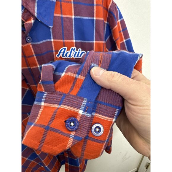 DIXXON Hot Harley Nights Men L Flannel Shirt Hansen Distillery (Adrian Name) - Picture 2 of 6